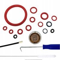 Kompletny zestaw uszczelek do Saeco Philips LatteGo + smar i akcesoria