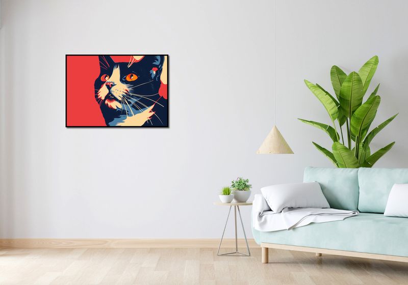 Plakat 84x59,5cm Szok zdjęcie 4