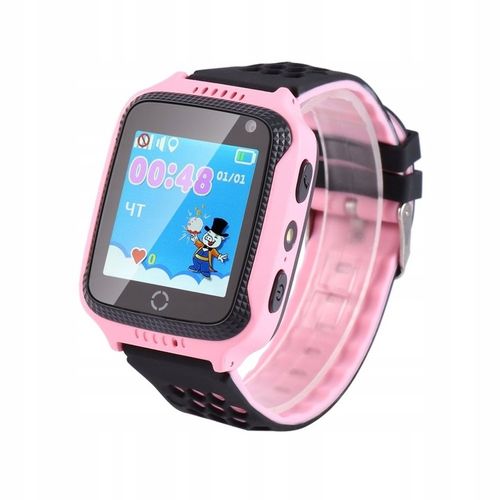 SMARTWATCH ZEGAREK DLA DZIECI SIM GPS LED KAM LOKALIZATOR ROMOWY na Arena.pl