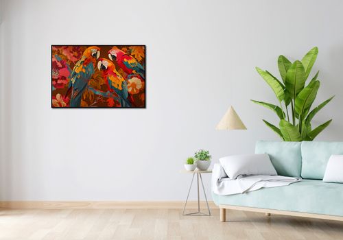 Plakat 91,5x61cm Kolorowe Ary na Arena.pl