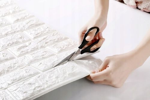 SAMOPRZYLEPNE PANELE ŚCIENNE tapeta wodoodporne PANEL ŚCIENNY 3D ciemny x10 na Arena.pl