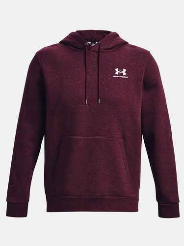 Under Armour Bluza Ua Essential Fleece Hoodie 1373880 Bordowy Loose Fit na Arena.pl