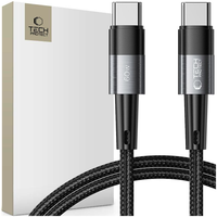 TECH-PROTECT ULTRABOOST TYPE-C CABLE PD60W/3A 100CM GREY