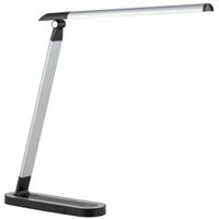 Stojąca LAMPA biurkowa CHIC 8357 Nowodvorski metalowa LAMPKA stołowa LED 7,5 W 4000K czarna srebrna