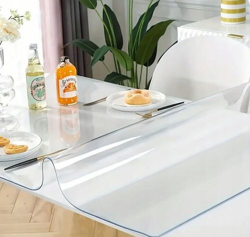 MATA OHRONNA NA STÓŁ BLAT PODKŁADKA PRZEZROCZYSTA MIĘKKIE SZKŁO 1MM 60X120 na Arena.pl