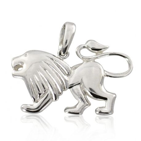 SREBRNY WISIOREK LEW DUŻY ZNAK ZODIAKU PRÓBA SREBRA 925 na Arena.pl