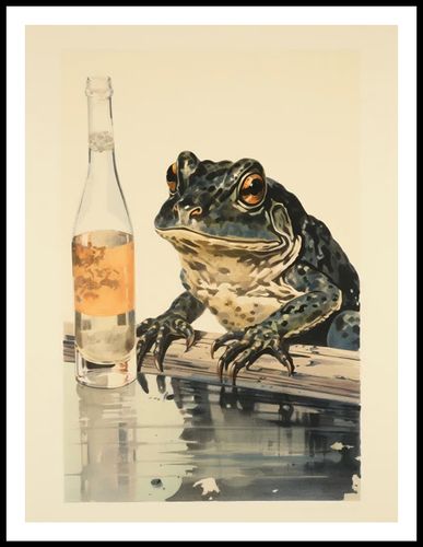 Plakat 60x80cm Refleksje Błotniaka na Arena.pl