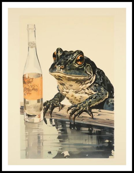 Plakat 60x80cm Refleksje Błotniaka zdjęcie 3