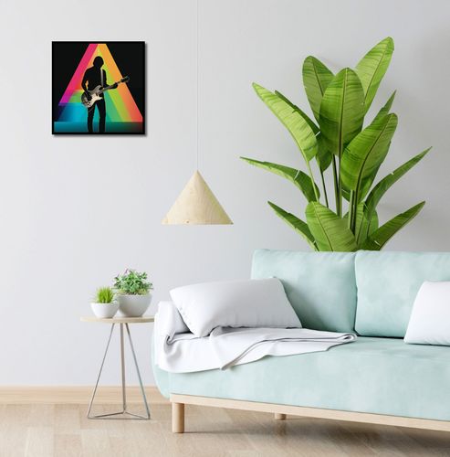 Plakat 40x40cm Pryzmat przez Gitarę na Arena.pl