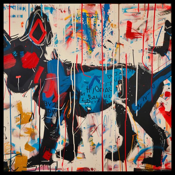 Plakat 70x70cm Miejski Pies zdjęcie 2