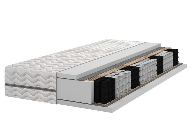 Materac Pocket 7 Stref Q H2 17 cm 70x180 cm zdjęcie 1
