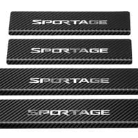 Listwa progowa KIA SPORTAGE MK4 Stal nierdzewna 304 carbon 4szt