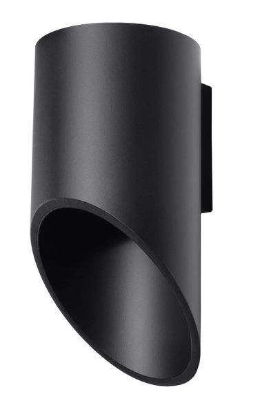 Kinkiet LAMPA ścienna SL.0113 metalowa OPRAWA tuba czarna zdjęcie 1