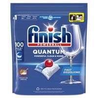 KAPSUŁKI DO ZMYWARKI FINISH QUANTUM FRESH 3 KOMOROWA 100 SZTUK TABLETKI