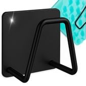 Organizer na gąbke kuchenną do zlewu ściany uchwyt zmywak stal czarny