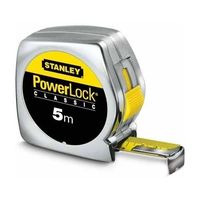 miara powerlock, chromowana obudowa plastikowa 5m/19mm [k] - s/33-194-0