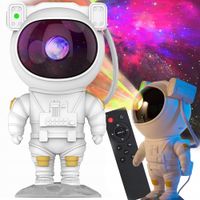 PROJEKTOR GWIAZD ASTRONAUTA LAMPKA NOCNA DLA DZIECI RZUTNIK KOSMOS PILOT