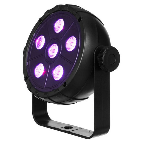 Lampa 6x3W USB-C 6 LED RGB USB Party reflektor dyskotekowy na imprezę na Arena.pl