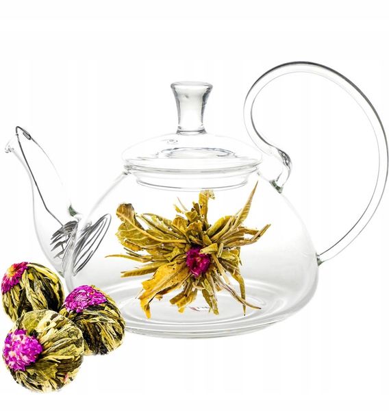 Herbata Kwitnąca Lichi Ball 1 kg - HURT - kulka kwiat rozkwitająca zdjęcie 1