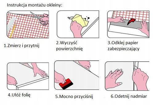 Okleina MARMUR biały 45x200 na Arena.pl