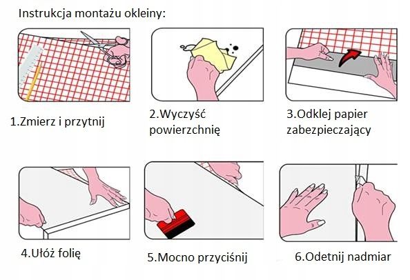 Okleina MARMUR biały 45x200 zdjęcie 6