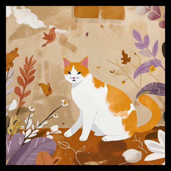Plakat 40x40cm Pospolita Krasa zdjęcie 2