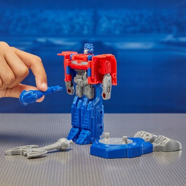 Hasbro Transformers One Figurki Optimus Prime vs Megatron Robot Battlers zdjęcie 9
