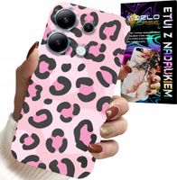 ETUI DO XIAOMI NOTE 13 4G - RÓŻOWA PANTERKA PANTERA KOBIECE WZORY