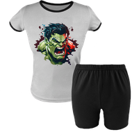 Krótka Piżama dziecięca Incredible Hulk