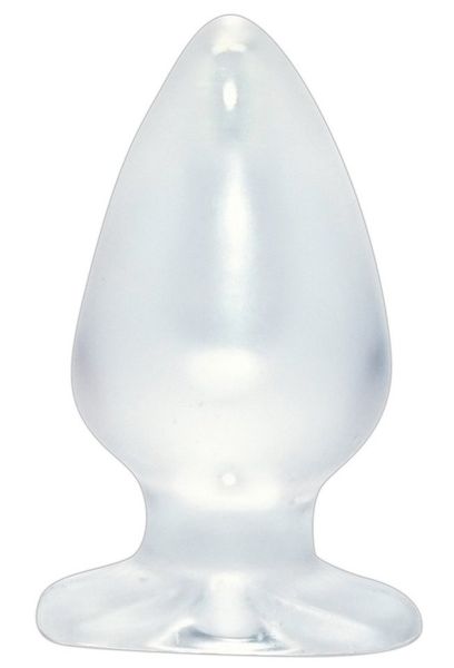 Gruby Korek Analny Crystal Clear Big Plug zdjęcie 2