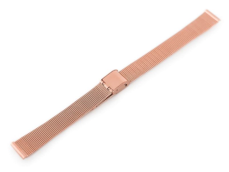 Bransoleta 301RG - siatka HQ - rosegold - 12mm zdjęcie 3