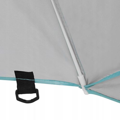 Duży parasol plażowy 2w1 namiot parawan ogrodowy składany w pokrowcu na Arena.pl