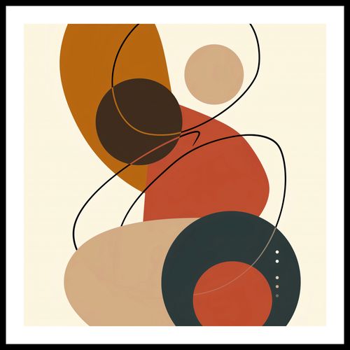 Plakat 50x50cm Geometria Harmonii na Arena.pl