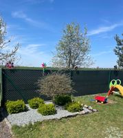 SIATKA CIENIUJĄCA 1,5x25m CZARNA 90% MASKUJĄCA OSŁONA NA OGRODZENIE PŁOT UV