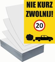 Ulotki A6 reklamowe firmowe 1000szt projekt w cenie zwolnij nie kurz