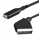 IRIS Kabel adapter konwerter z HDMI do Euro / SCART telewizor ekran ma Euro