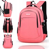 Plecak Szkolny Tornister Różowy dla Dziewczynki Edison Pro Klasy 1-8 Mocny