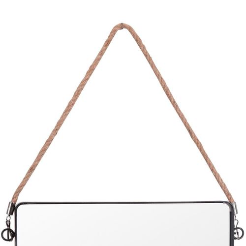 Lustro ścienne na sznurku pasku 40x30cm LOFT na Arena.pl