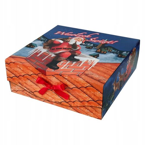 50 SZT - 1 SZT 15,85 ZŁ NETTO PUDEŁKO PREZENTOWE 34x35x13 CM MIKOŁAJ 1614 na Arena.pl