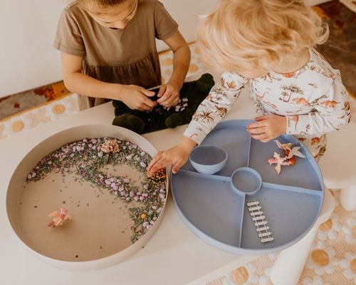 Tacka sensoryczna Play Tray Soft Blue 2w1 na Arena.pl