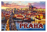 Praga - magnes szklany