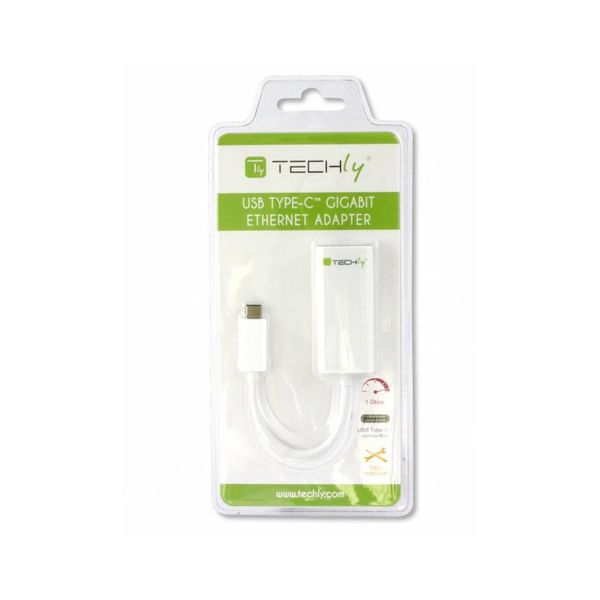KARTA SIECIOWA ADAPTER TECHLY  USB-C 3.1 NA RJ45 GIGABIT 10/100/1000 zdjęcie 3