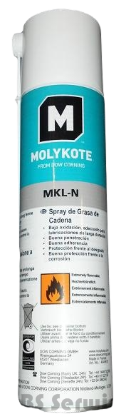 Molykote MKL-N  400ml spray Smar do łańcucha zdjęcie 1