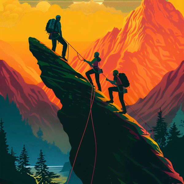 Plakat 80x80cm U Szczytu zdjęcie 1