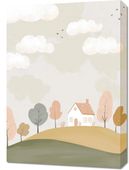 Obraz 50x70cm Wzory dla Dzieci, Dziewczynki i Chłopca - Polanka