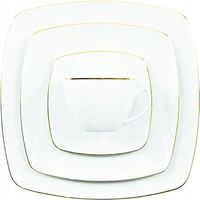 SERWIS KAWOWY CHODZIEŻ AKCENT 12/27 EL 3603 ZŁOTY