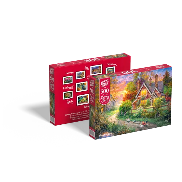Puzzle 500 elementów. Ciepło domu 20173 zdjęcie 8