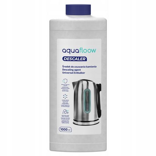 AquaFloow: Odkamieniacz do ekspresu 1l + 5x filtr wody do ekspresu Delonghi na Arena.pl