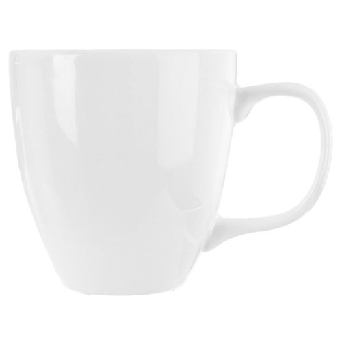 Kubek porcelanowy biały MONA 400 ml na Arena.pl