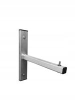 Uchwyt do drabiny WIESZAK na ścianę hak aluminiowy 2 szt mocowanie